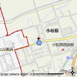 和歌山県御坊市湯川町小松原650-8周辺の地図