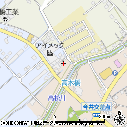 愛媛県西条市丹原町今井211-7周辺の地図