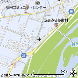 和歌山県御坊市藤田町藤井2162周辺の地図