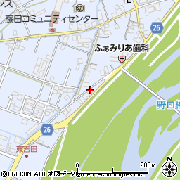 和歌山県御坊市藤田町藤井2152周辺の地図