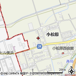 和歌山県御坊市湯川町小松原646-8周辺の地図