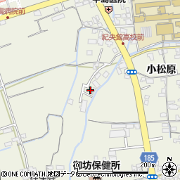 和歌山県御坊市湯川町小松原406周辺の地図