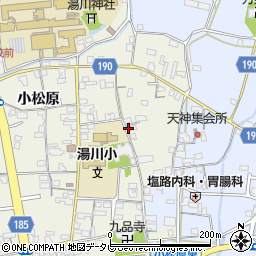 和歌山県御坊市湯川町小松原126-1周辺の地図