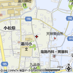 和歌山県御坊市湯川町小松原123周辺の地図