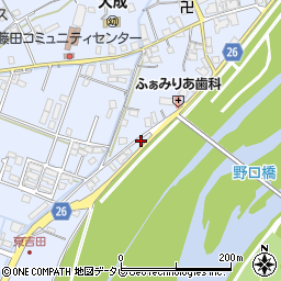 和歌山県御坊市藤田町藤井2159-8周辺の地図