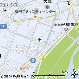 和歌山県御坊市藤田町藤井2131-3周辺の地図