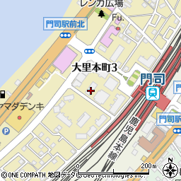 アースコートディアマーレ門司駅前周辺の地図