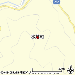徳島県阿南市水井町周辺の地図