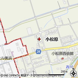 和歌山県御坊市湯川町小松原645周辺の地図
