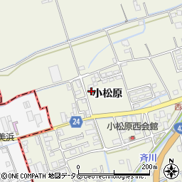 和歌山県御坊市湯川町小松原640周辺の地図