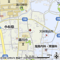 和歌山県御坊市湯川町小松原147周辺の地図