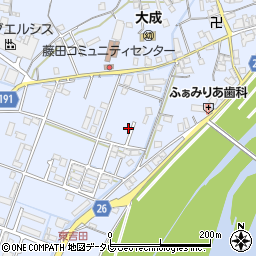 和歌山県御坊市藤田町藤井2131周辺の地図