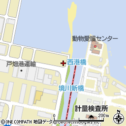出口産業　北九州営業所周辺の地図