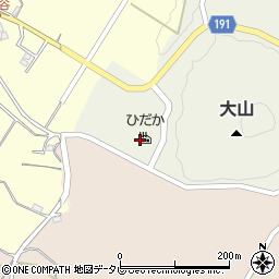 和歌山県日高郡日高川町入野80周辺の地図