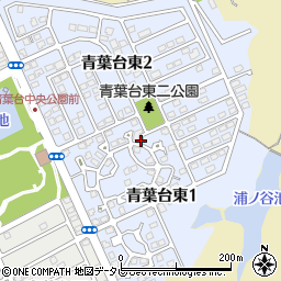 福岡県北九州市若松区青葉台東周辺の地図