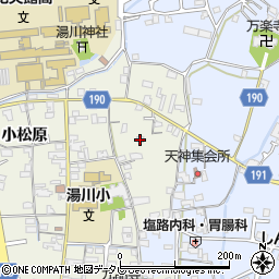 和歌山県御坊市湯川町小松原109-3周辺の地図