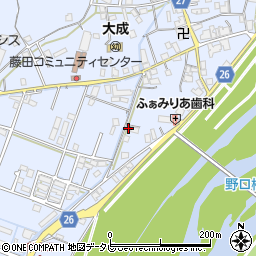 和歌山県御坊市藤田町藤井2168-1周辺の地図