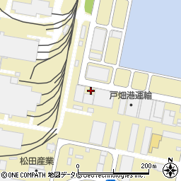 戸畑港運輸株式会社　化成基地周辺の地図