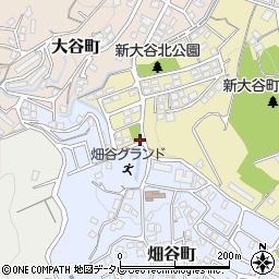 新大谷町南公園周辺の地図