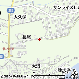 徳島県阿南市中林町大浜57周辺の地図