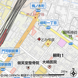 田島美容室周辺の地図