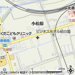 和歌山県御坊市湯川町小松原528-1周辺の地図