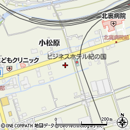 和歌山県御坊市湯川町小松原524周辺の地図