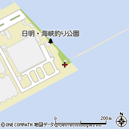 日明海峡釣り公園売店・長浜屋周辺の地図