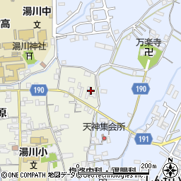 和歌山県御坊市湯川町小松原102周辺の地図