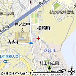 福岡県北九州市門司区松崎町2-13周辺の地図