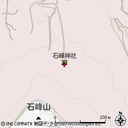 石峰神社周辺の地図