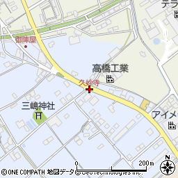 久妙寺周辺の地図