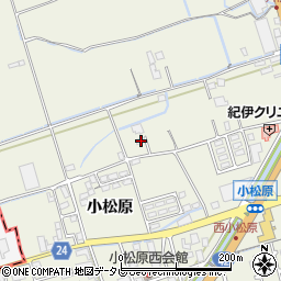 和歌山県御坊市湯川町小松原652周辺の地図