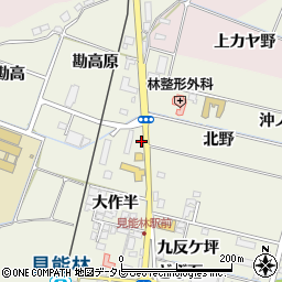徳島県阿南市見能林町大作半17周辺の地図
