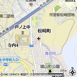 福岡県北九州市門司区松崎町2-12周辺の地図