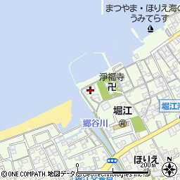 愛媛県松山市堀江町甲-2348周辺の地図