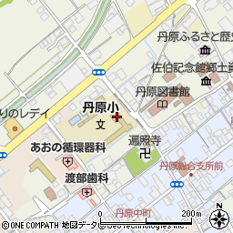 西条市立丹原小学校周辺の地図