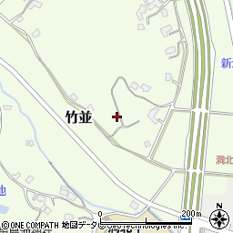 福岡県北九州市若松区竹並2088周辺の地図