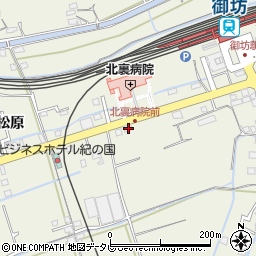 和歌山県御坊市湯川町小松原455周辺の地図