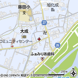 甘露堂周辺の地図