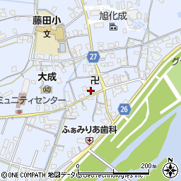 和歌山県御坊市藤田町藤井2078-3周辺の地図