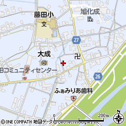 和歌山県御坊市藤田町藤井2082-1周辺の地図