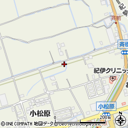 和歌山県御坊市湯川町小松原420周辺の地図