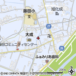 和歌山県御坊市藤田町藤井2103周辺の地図