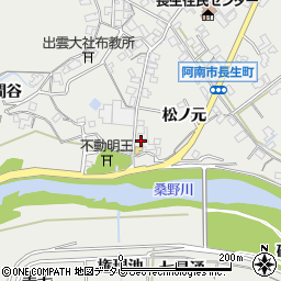 徳島県阿南市長生町諏訪ノ端14周辺の地図