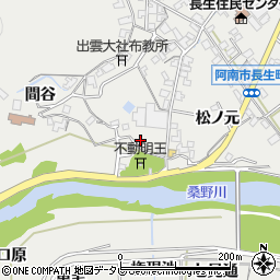 徳島県阿南市長生町諏訪ノ端周辺の地図