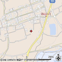 愛媛県西条市丹原町古田1336周辺の地図