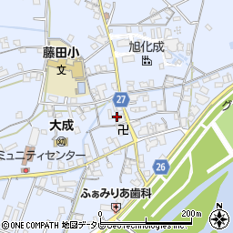 和歌山県御坊市藤田町藤井2070-5周辺の地図