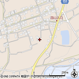 愛媛県西条市丹原町古田甲-1336周辺の地図