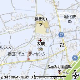 和歌山県御坊市藤田町藤井2094-6周辺の地図